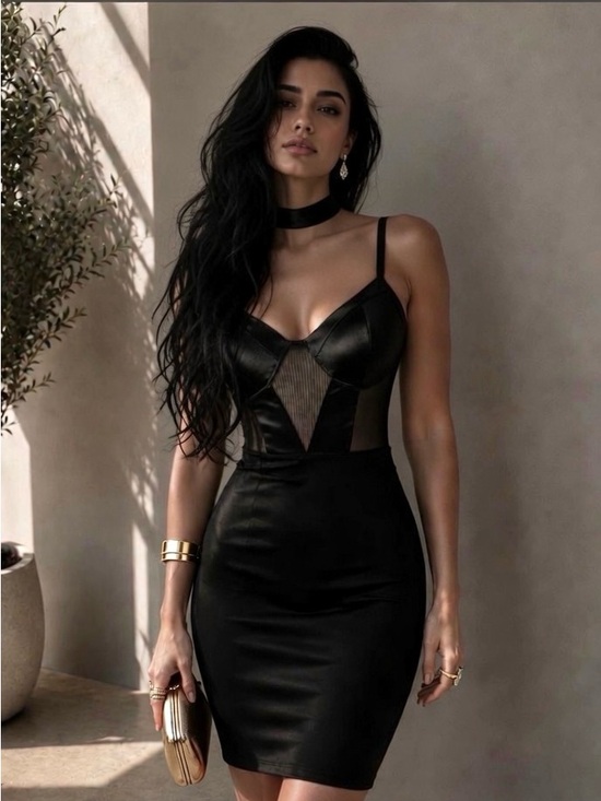 Dolls Kill Dresses & Skirts - Doll’s Black Essential Bodycon Cocktail Club Slip Dress
